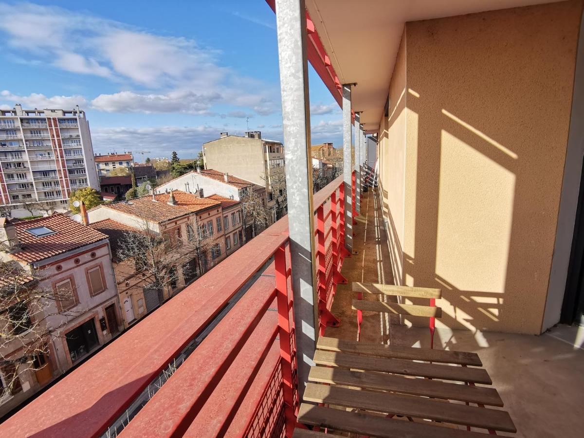 T1Bis Moderne, Lumineux, Belle-Vue, Patte D'Oie, Parking Apartment Тулуза Екстериор снимка